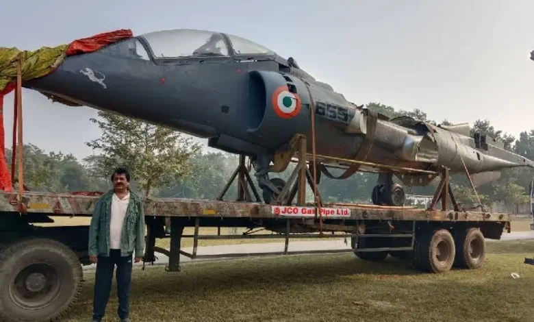 Rewa news: Rewa's pride increased, fighter plane Sea Harrier landed