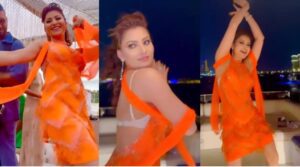 Urvashi Rautela: Urvashi Rautela's dance shows desi style, video goes viral