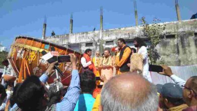 REWA NEWS: Grand procession of Lord Bholenath was taken out from Baiju Dharamshala.