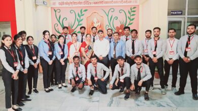 Students of Pentium Point College of Management of Pentium Point Group of Institutions took industrial educational tour.