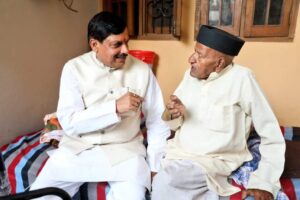 CM MOHAN YADAV NEWS : सीएम मोहन यादव के पिता का निधन