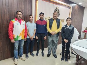 SIDHI NEWS: Players from Sidhi leave for the 68th National School Wushu Competition