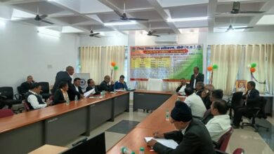 SIDHI NEWS : Meeting held with all Motor Accident Claims Tribunals and Advocates regarding National Lok Adalat